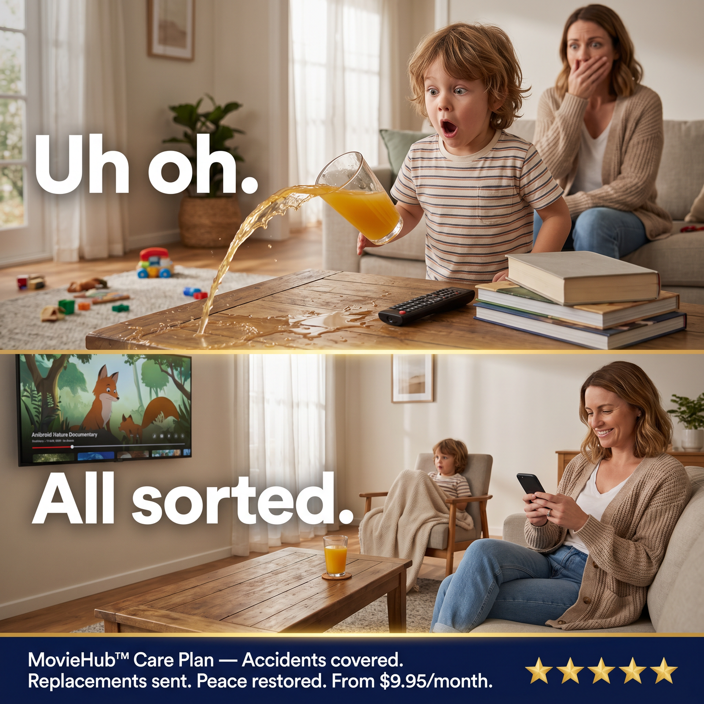 MovieHub™ Care Plan - Device Protection