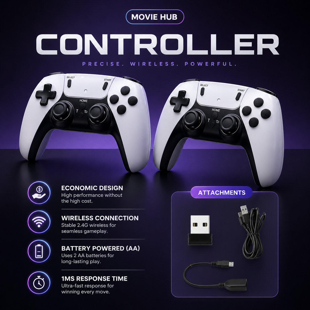 MovieHub™ - Retro Stick Pro