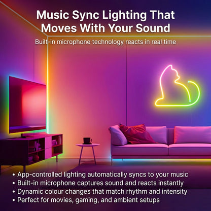 MovieHub - Ambient Glow Strips