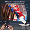 MovieHub™ Ultra HD Projector + FREE Projector Screen