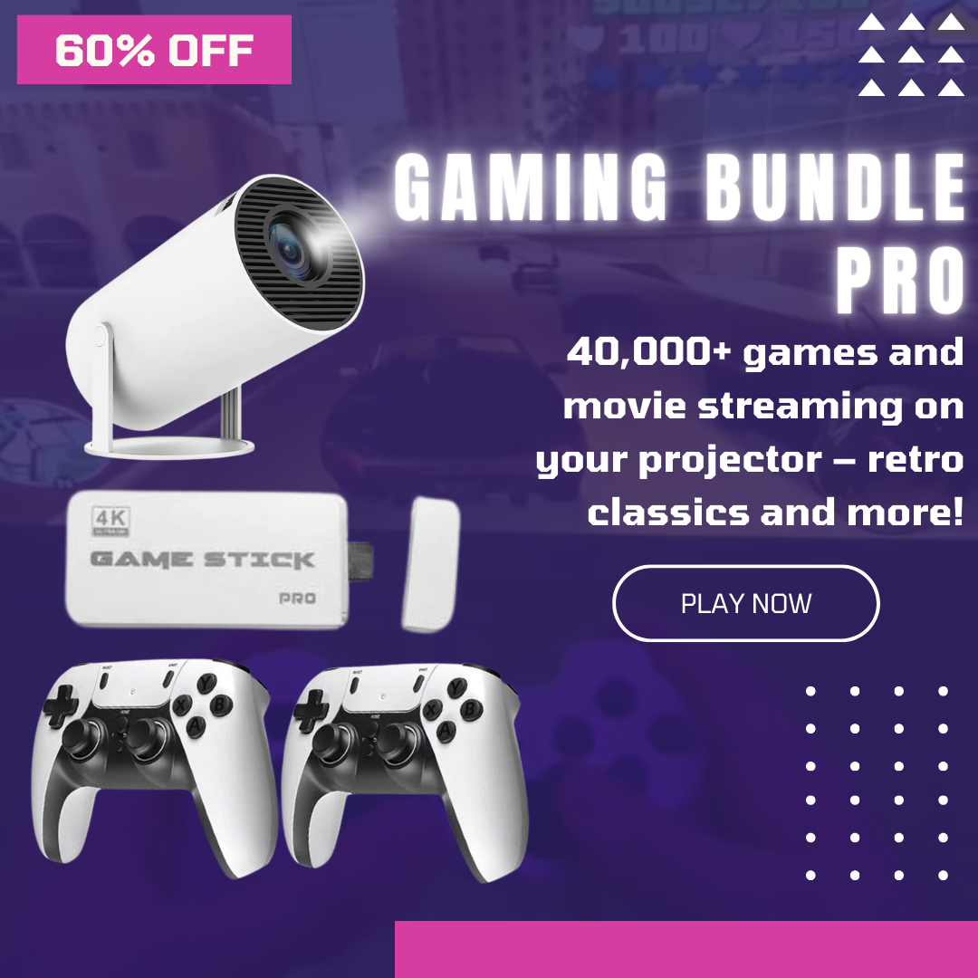 MovieHub™ Ultra HD Pro Gaming Bundle